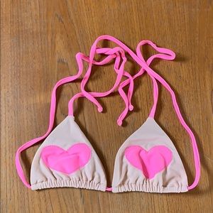 Lolli Swimwear Heart bikini top